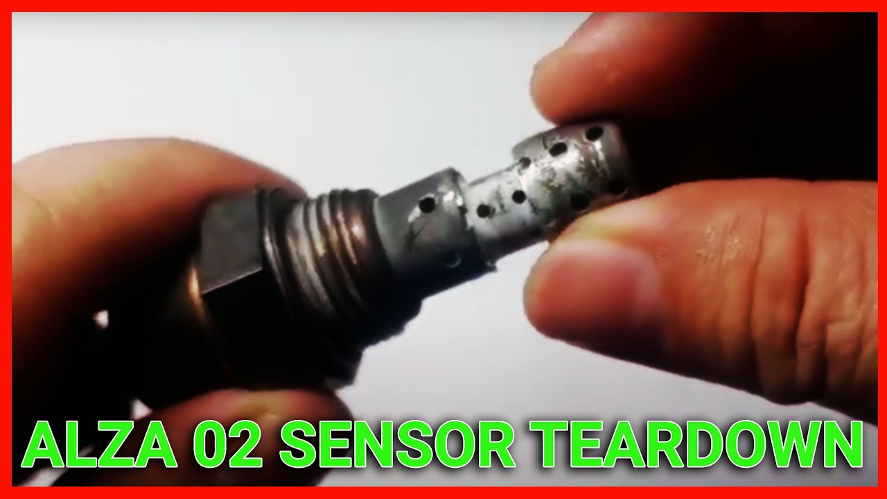 What is inside Perodua Alza O2 sensor components | Breaking down an oxygen sensor