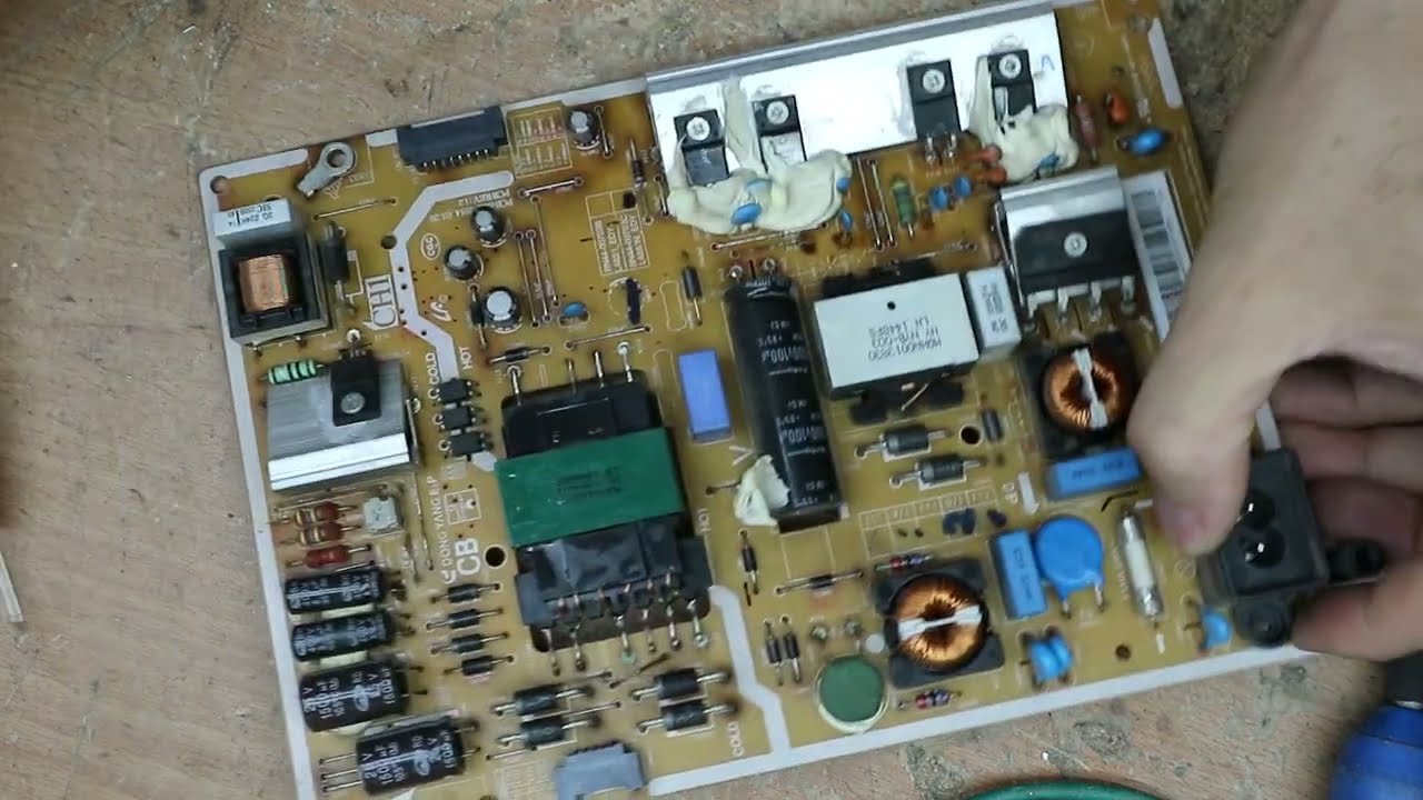 Tivi SAMSUNG tối đen màn hình,chưa chắc là hỏng LED