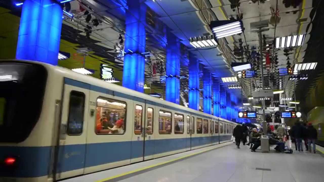 U-Bahn München Zeitraffer - Munich Tube Timelapse