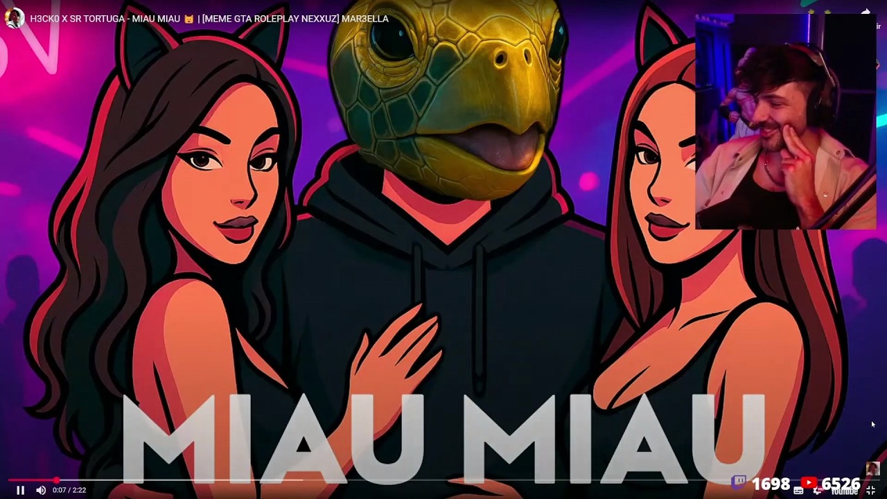 Nexxuz reacciona a H3CK0 - MIAU MIAU
