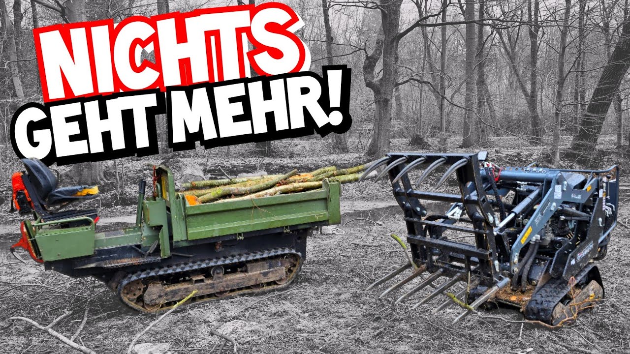 FROST = TOT für KETTENFAHRZEUGE! | DAS kann er NICHT ab! | ENDSPURT im WALD | Mr. Moto