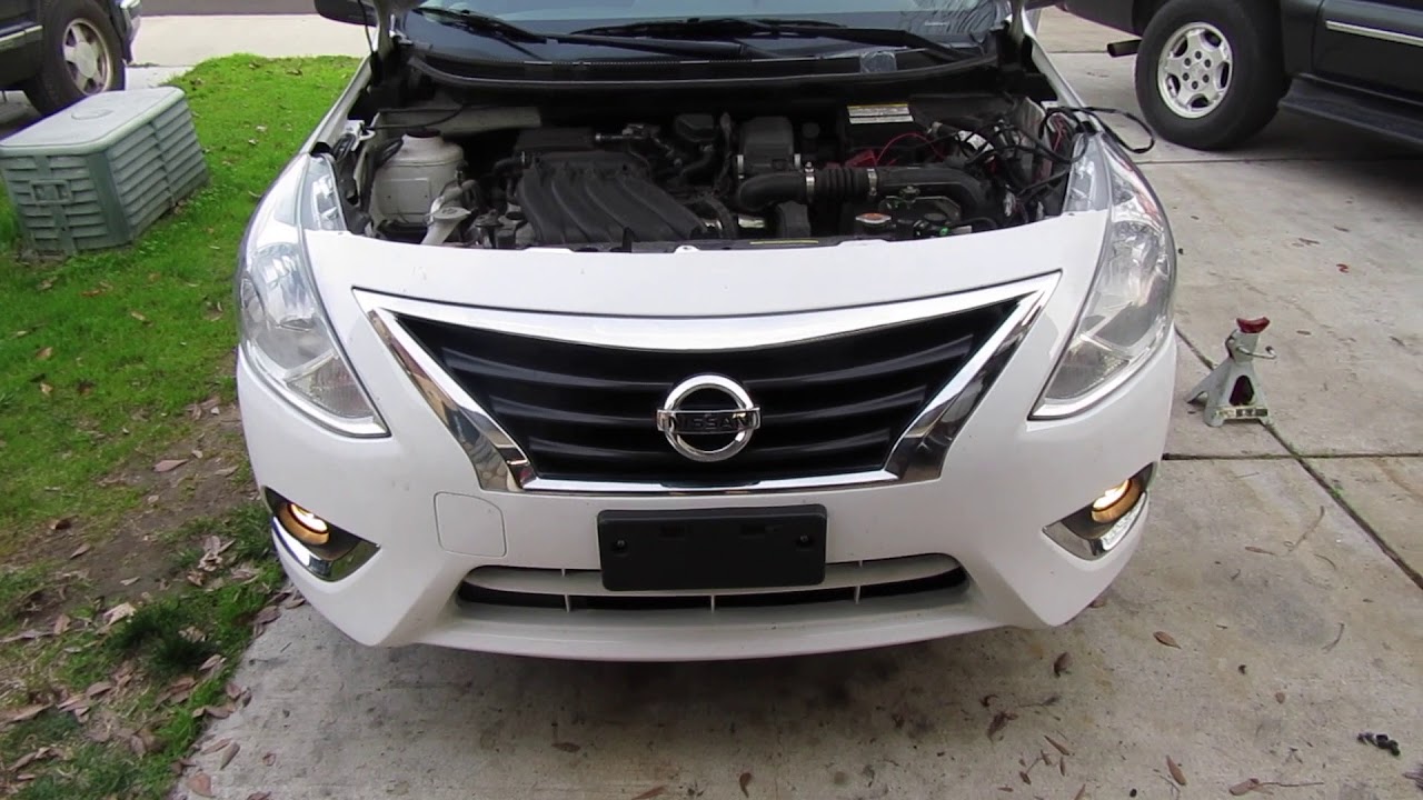 2015 Nissan Versa Fog light Install
