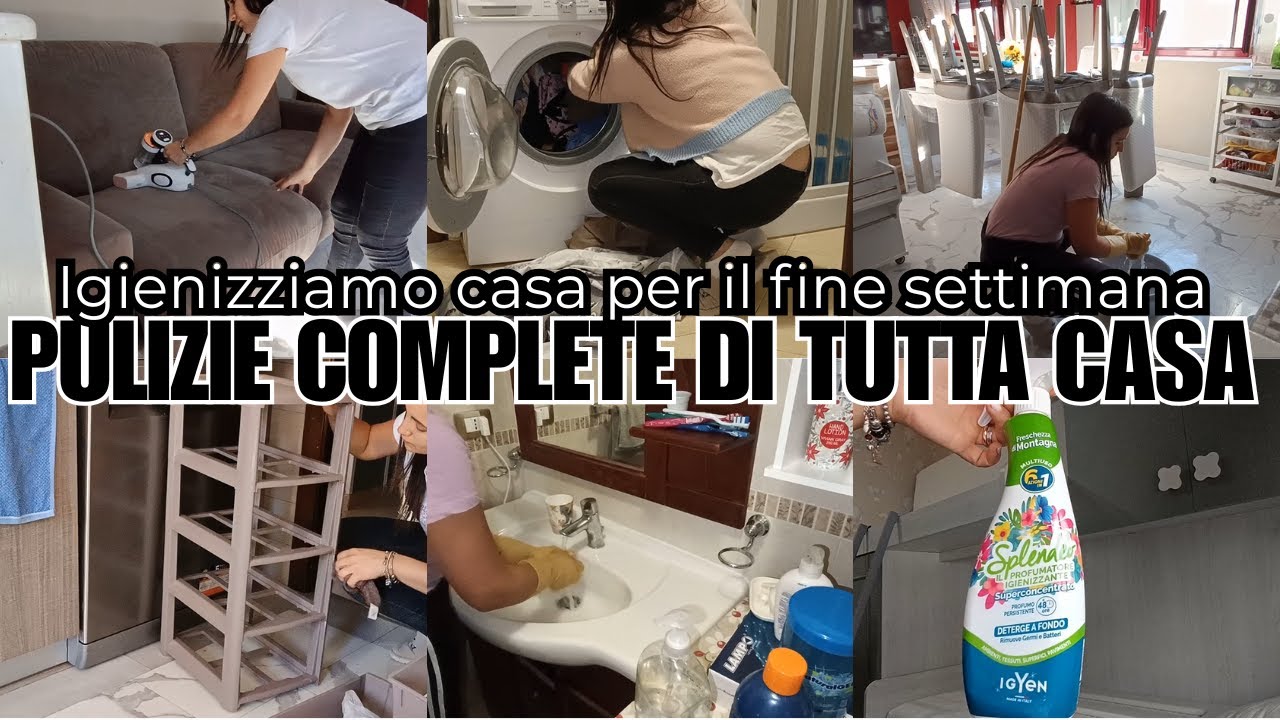 Routine mattutina delle 6.00/Pulizie Complete per il fine settimana/Nuovo set Bagno/#PULISCICONME