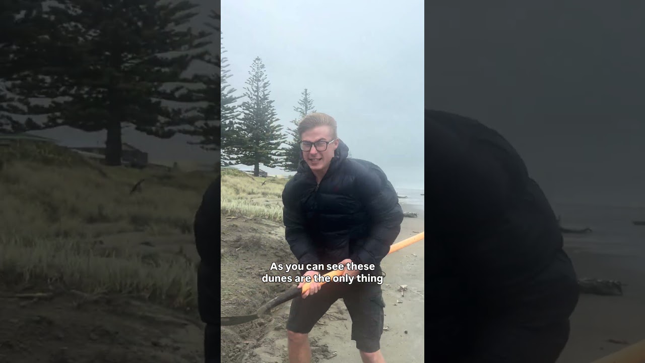 Inside Cyclone Vaianu, New Zealand tropical cyclone footage #extremeweather #cyclone vaianu #cyclone