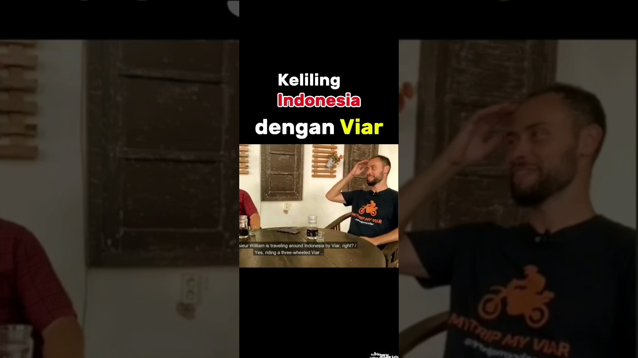Bule naik motor keliling Indonesia, Bule naik Viar, Wisata kebun Kopi, De Karanganjar, Wisata Blitar