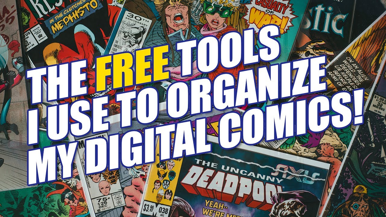 The Beginners Guide to Processing and Organizing Digital Comics