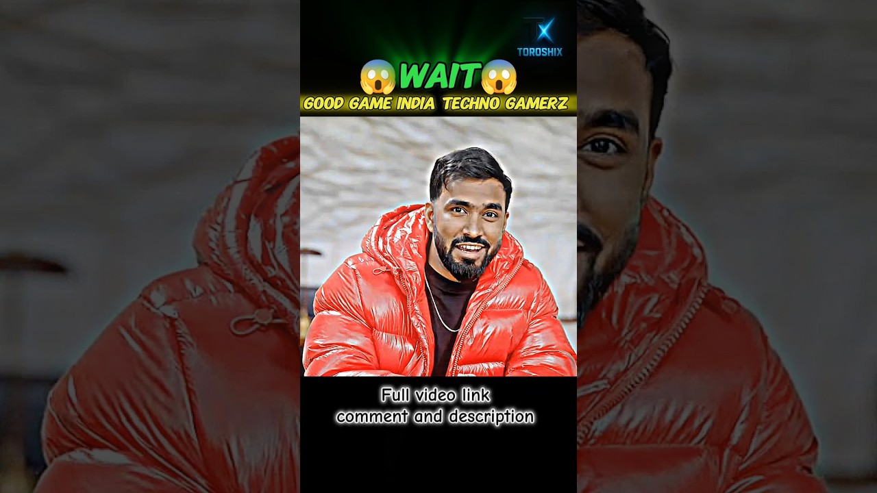 Gaming Event 🇮🇳 | Good Game India | Techno Gamerz 💥#shorts