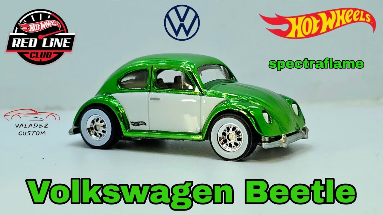 Volkswagen Bettle Hot Wheels CUSTOM tipo RLC - Has tu propio RLC