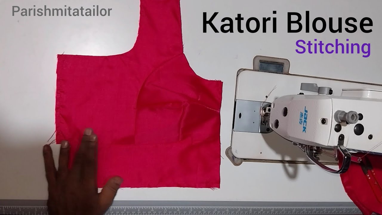Katori Blouse Stitching /double katori blouse silai/astar katori blouse stitching/katori blouse 