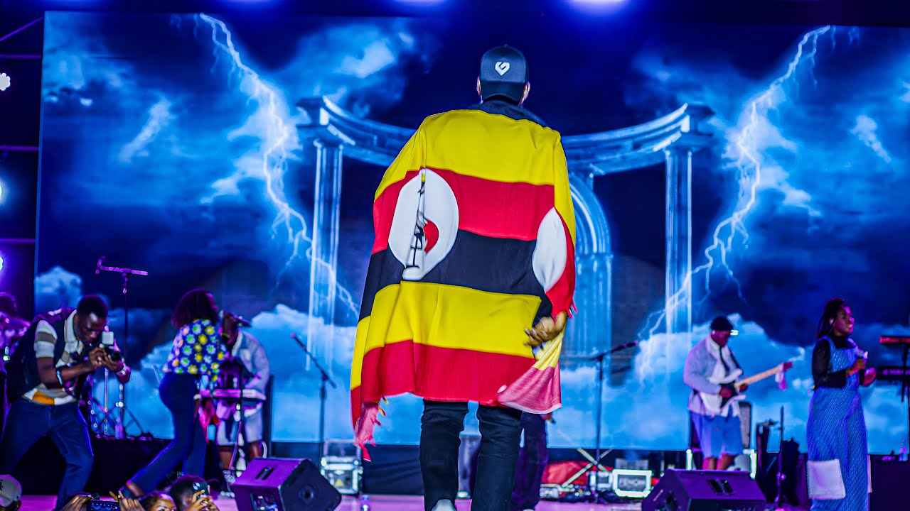 Pompi live in Kampala for a gospel concert world class performance