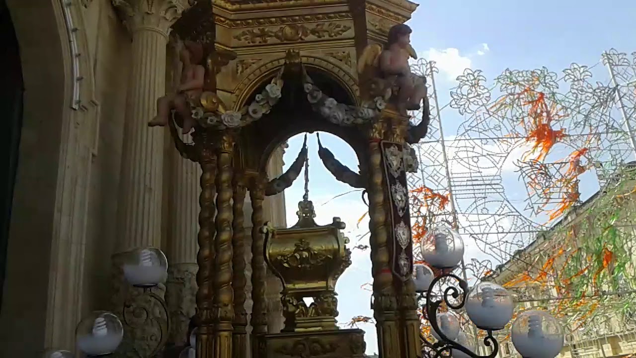 Rientro di San Sebastiano nella sua basilica palazzolo acreide 2019