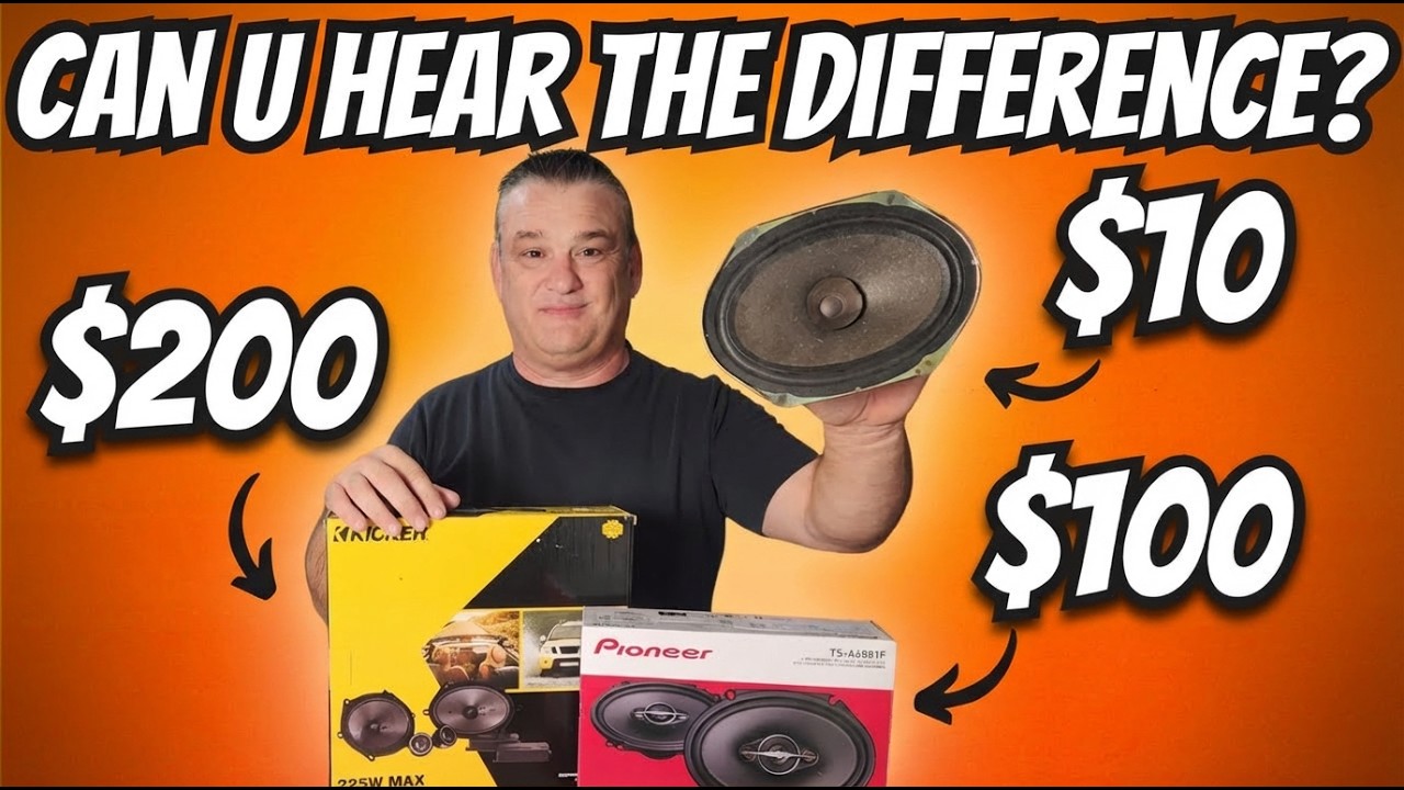 Is Upgrading Your Car Speakers Worth It? $10 vs $100 vs $200