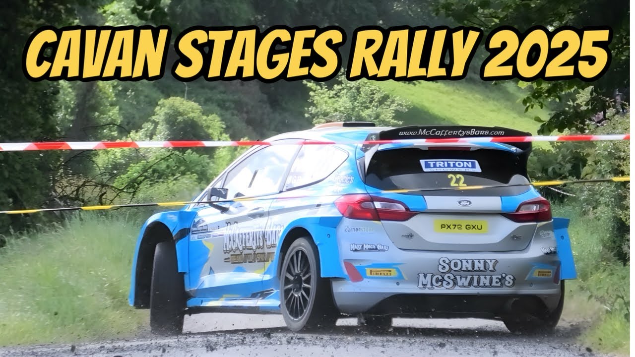 Cavan Stages Rally 2025 | Spin, Sideways and flat-out action #rallye #rally #motorsport #rallycar