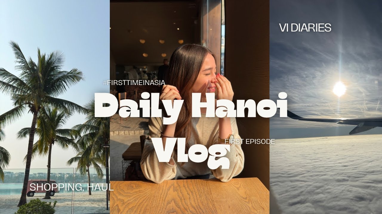 HANOI VIETNAM VLOG | shopping, haul, asian self care