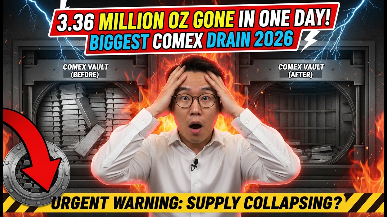 3.36 Million Ounces Disappeared From COMEX Today. Its HAPPENING Now