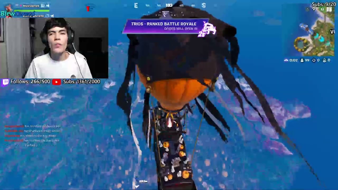 Clip - "the aliens are taking over my stream..."