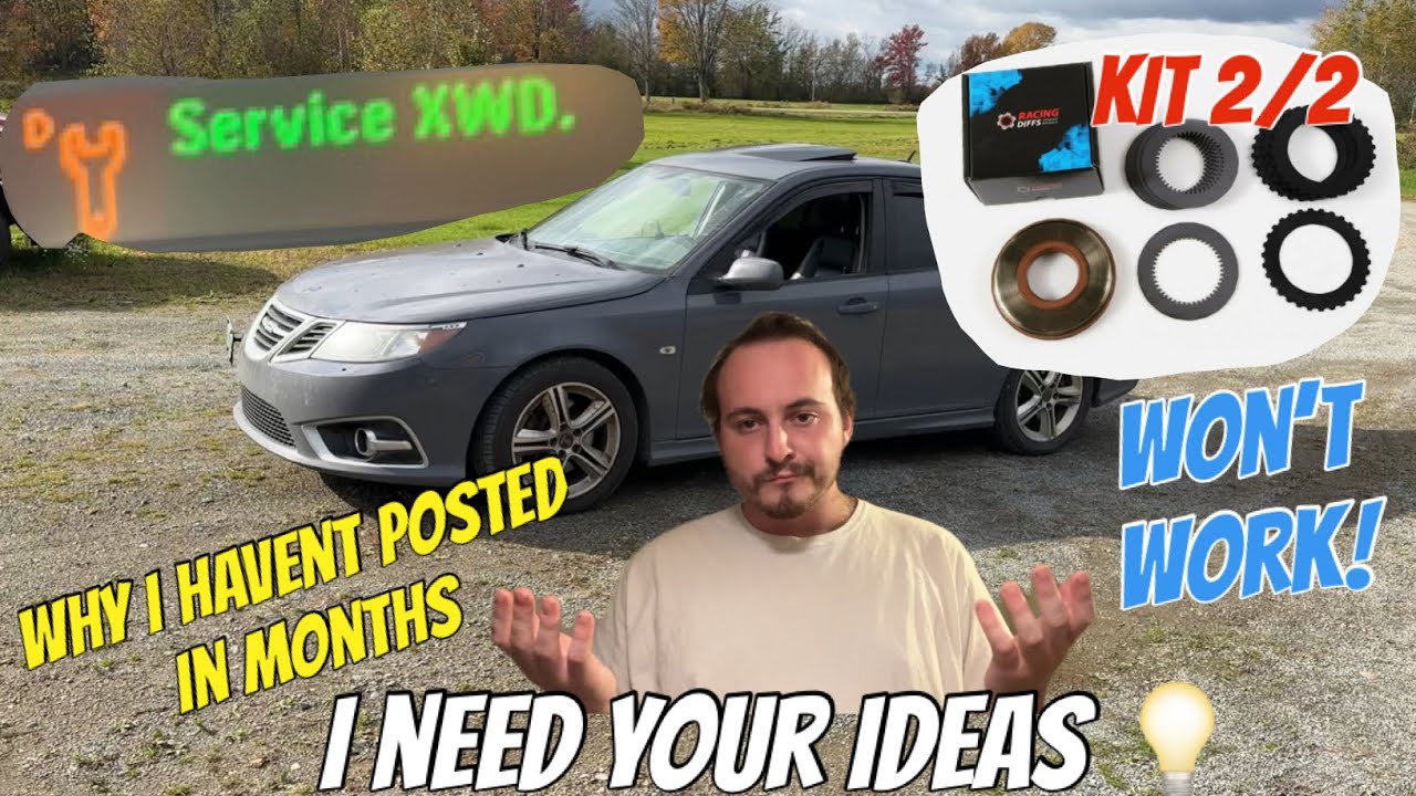 I Couldn't Solve This | Saab XWD Haldex Clutch Pack Upgrade | Racing Friction Disc Install & Review