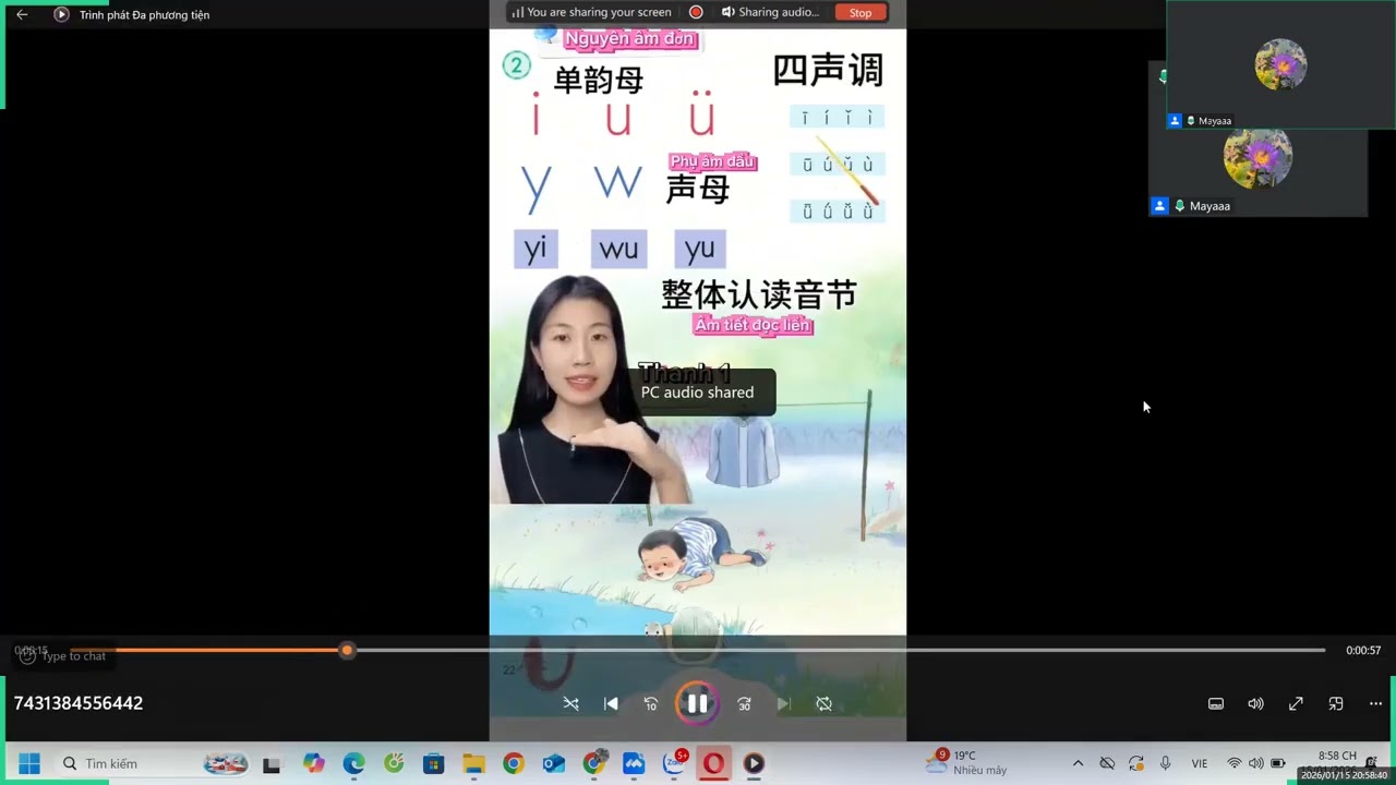 Bài học Pinyin, phát âm tiếng Trung - Phần 1 #pinyin #hoctienghoa #tienghoashanghai