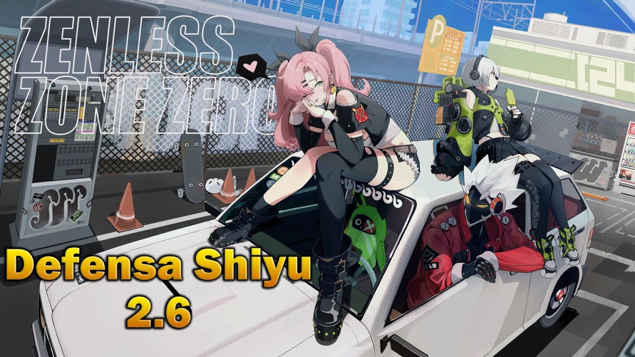Zenless Zone Zero | Defensa Shiyu 2.6 | Rango S+ | Shunguang M0W1 N.º 0: Anby M0W1 Yixuan M0W0