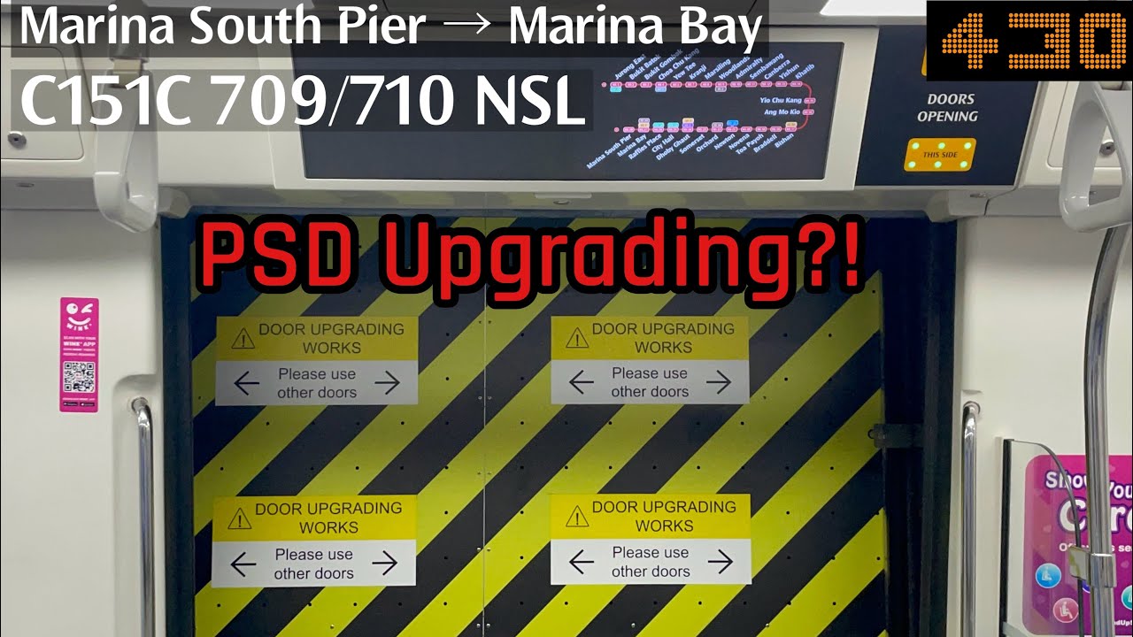 [SMRT][EXCLUSIVE][PSD Upgrading?!] C151C 709/710 [Marina South Pier - Marina Bay](NSL)