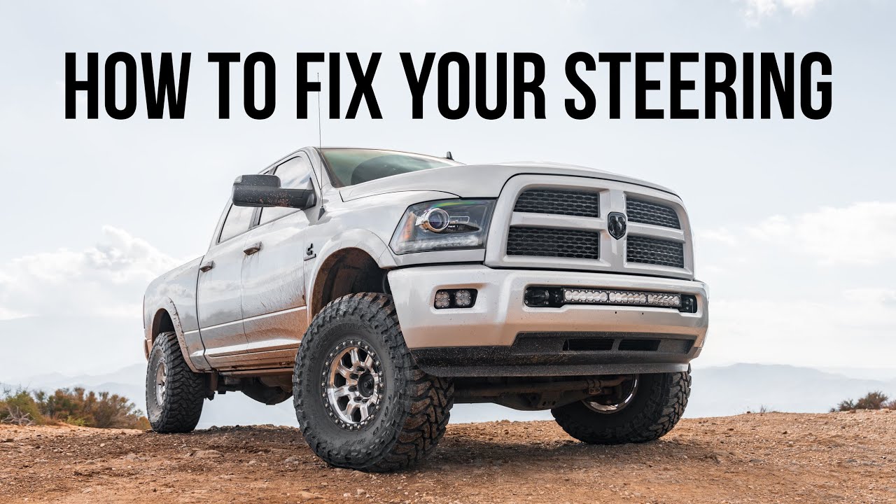 How to Fix Steering Play, Wander, Slop and Death Wobble on Your 4th and 5th Gen Ram 2500/3500 Truck