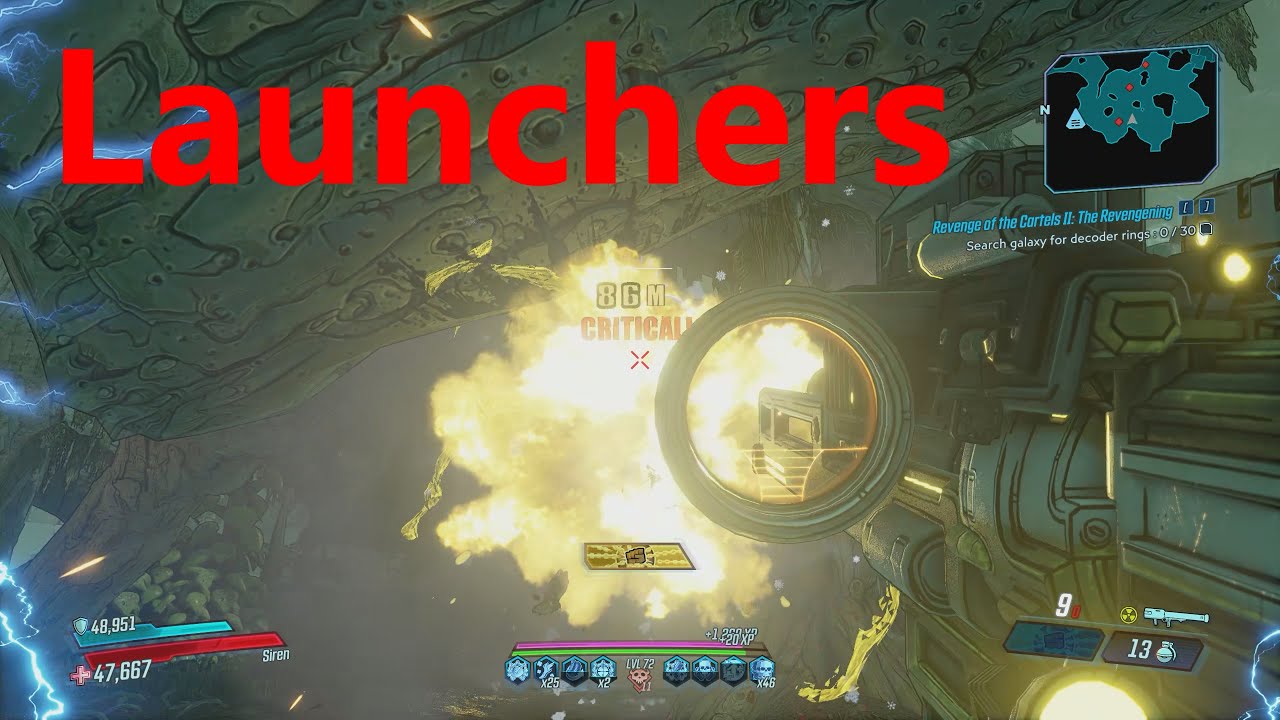 Borderlands 3 Launchers - Jericho vs Scourge vs Ion Cannon