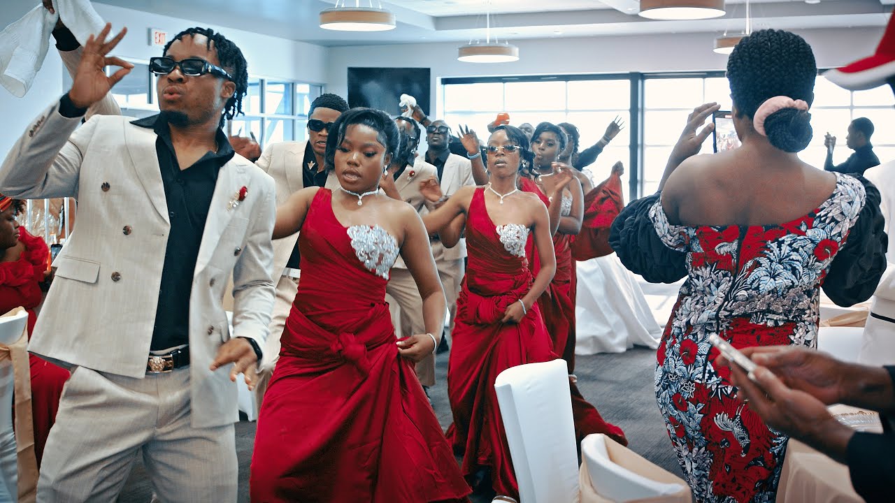 EPIC Congolese Wedding Entrance Dance – Des Moines, Iowa