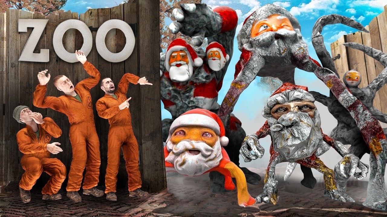 ME ENFRENTO a TODOS Los GOO GOO GAGA en EL ZOOLOGICO | GARRY'S MOD
