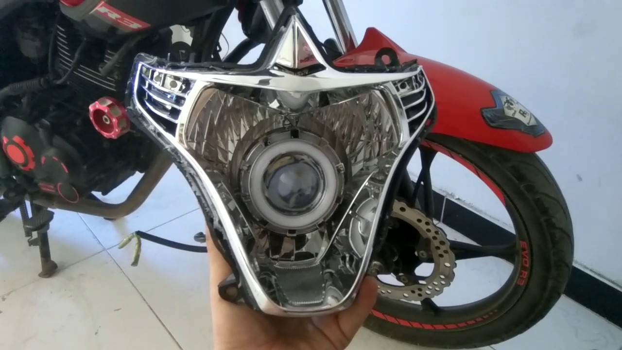Instalación de proyector led con ojo de ángel