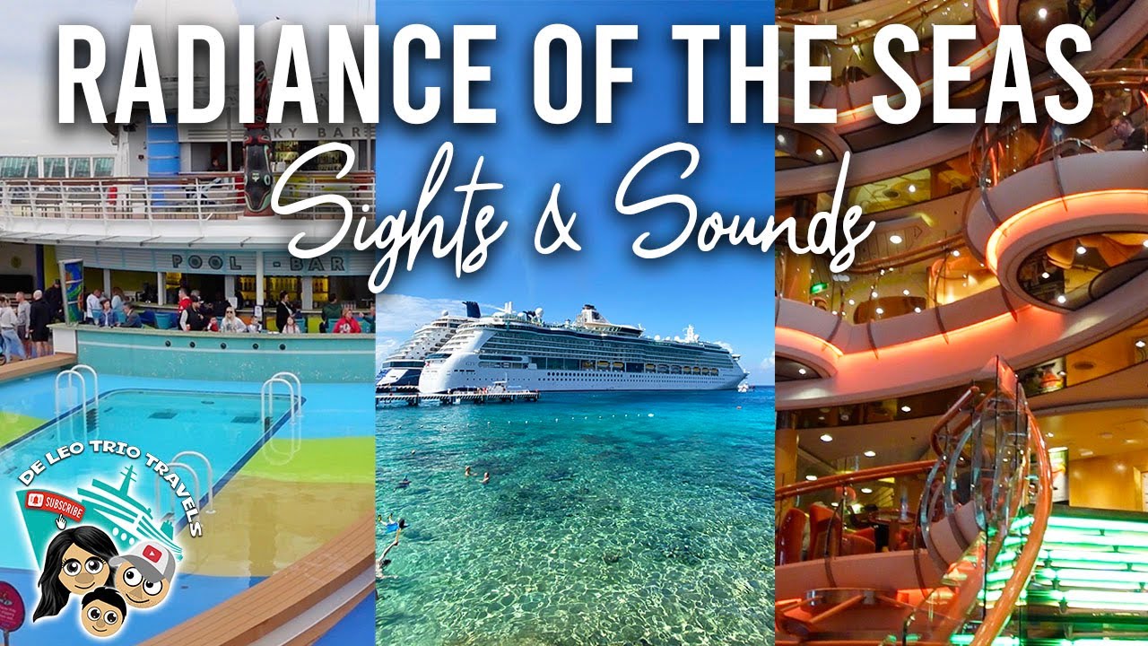 RADIANCE OF THE SEAS  Sights & Sounds | Walkthrough on Board Royal Caribbean's Cruise Ship