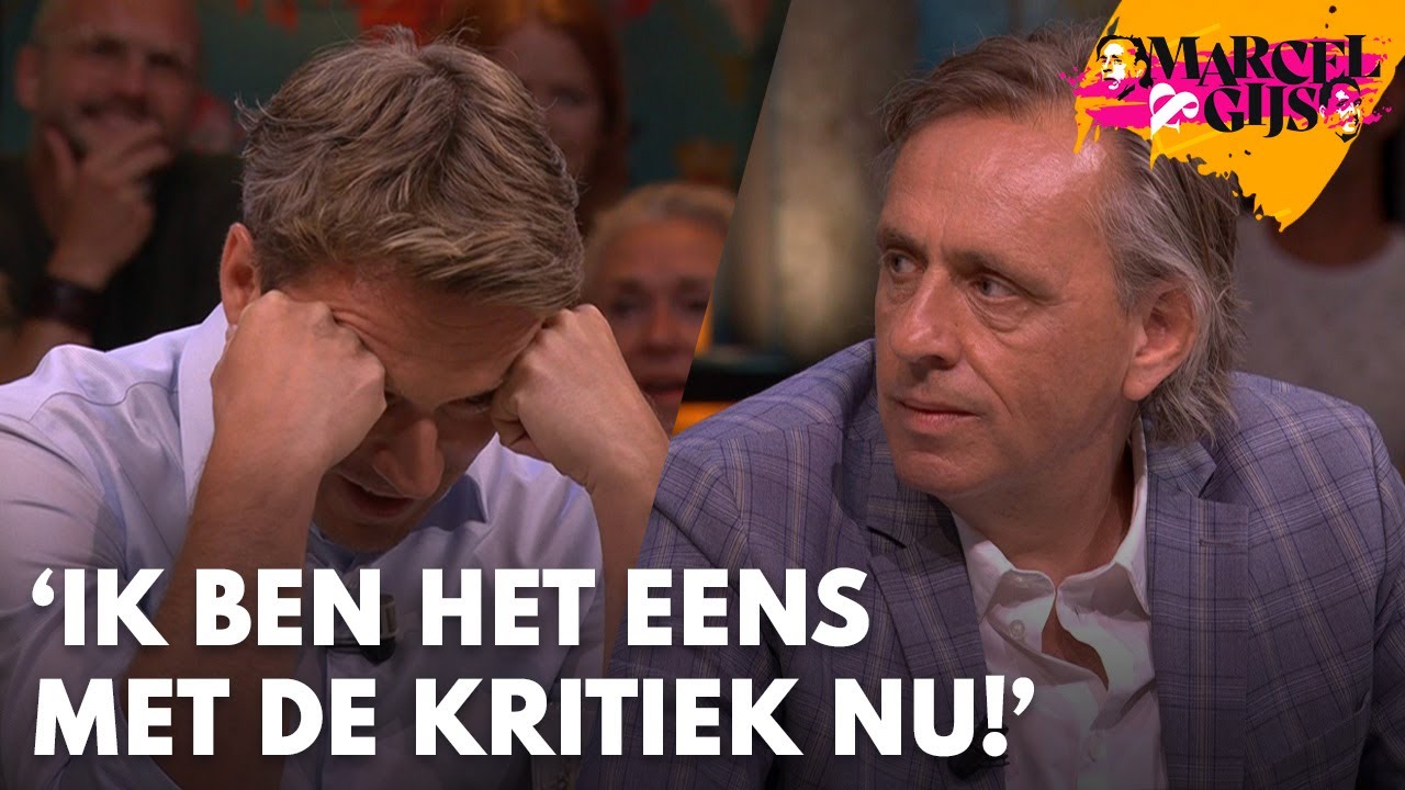 Sander Schimmelpenninck na bijzondere wending: 'Ik ben het eens met de kritiek nu!' | MARCEL & GIJS