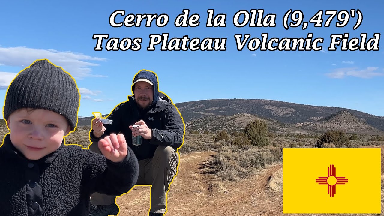 Family Hike to CERRO DE LA OLLA || Exploring an Extinct Volcano with Views of the Rockies!