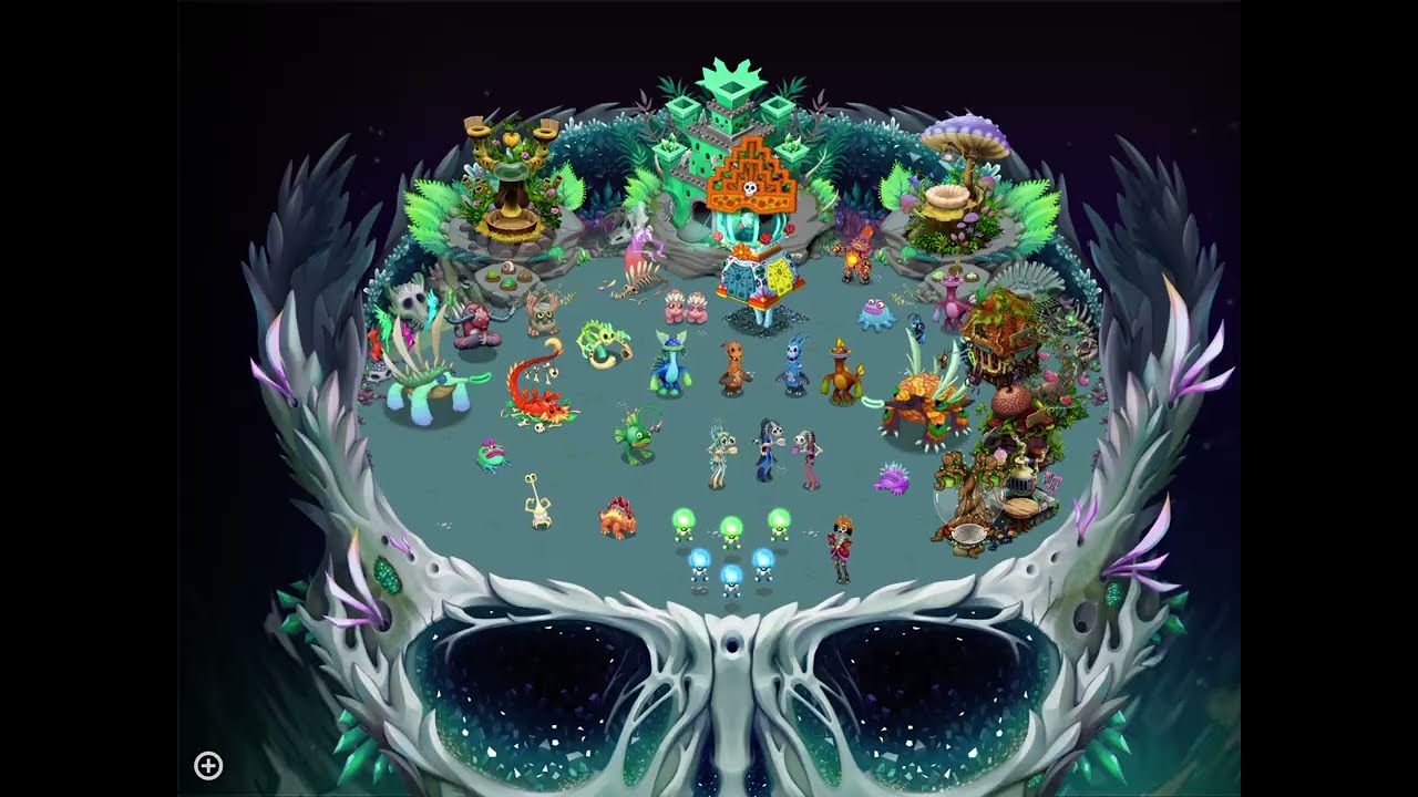 Four magical islands