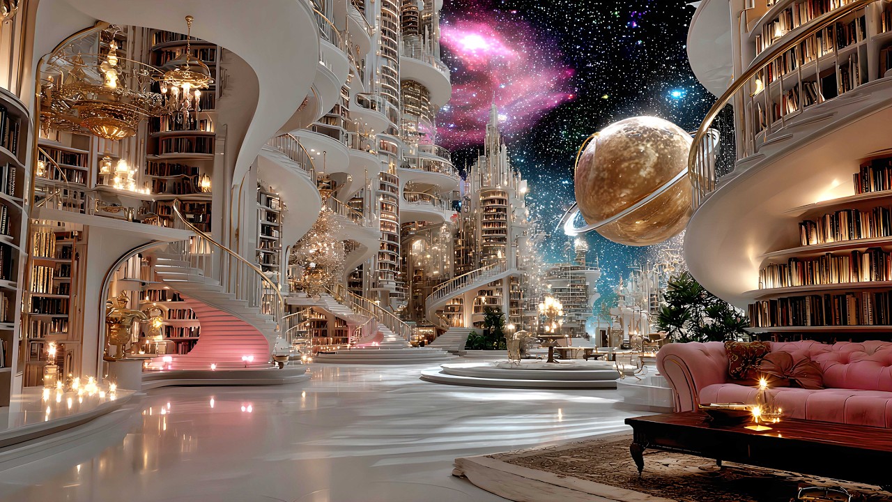 Enter the Heavenly Realms: A 4K Dream Voyage Through Celestial Palaces & Ethereal Worlds
