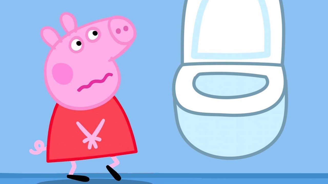 Peppa Pig Needs The Bathroom! 😫 Peppa Pig Tales 🐽 Peppa and Friends