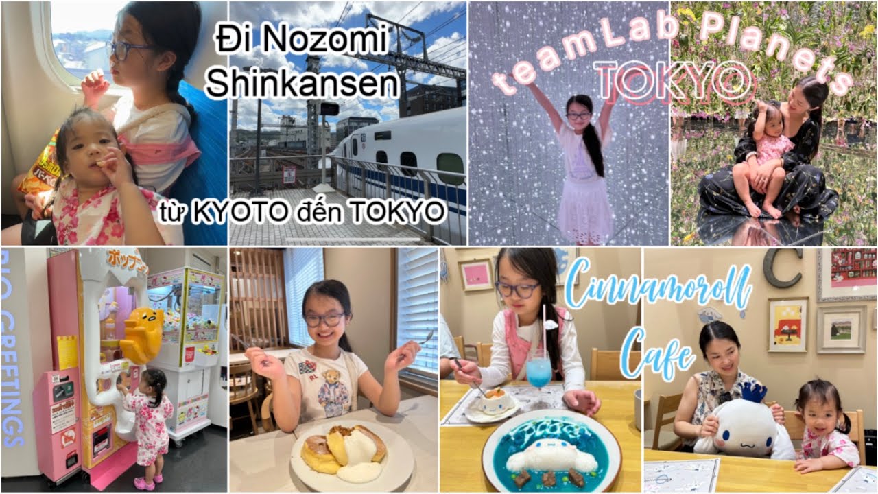 Đi Shinkansen tới TOKYO ♥ Trải Nghiệm teamLab Planets ♥ Cinnamoroll Cafe & Happy Pancake Ginza