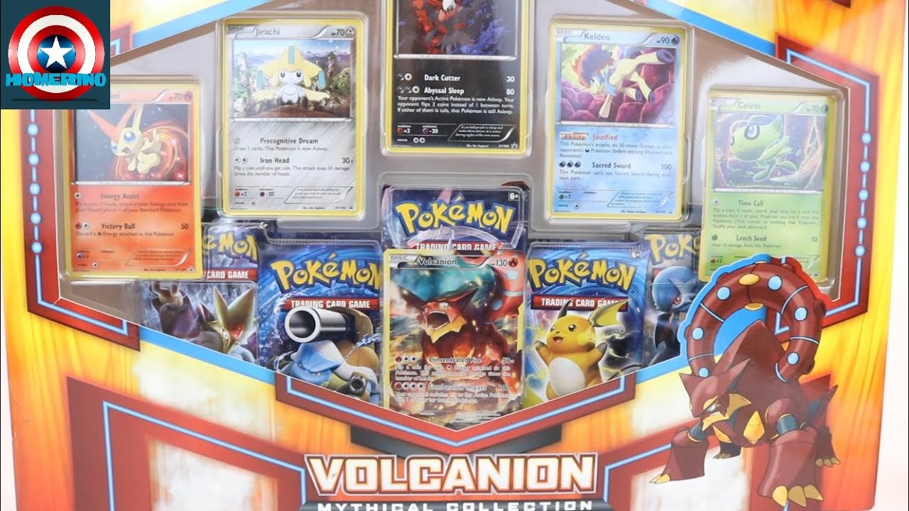 Pokemon TCG Volcanion Mythical Collection Box Opening!