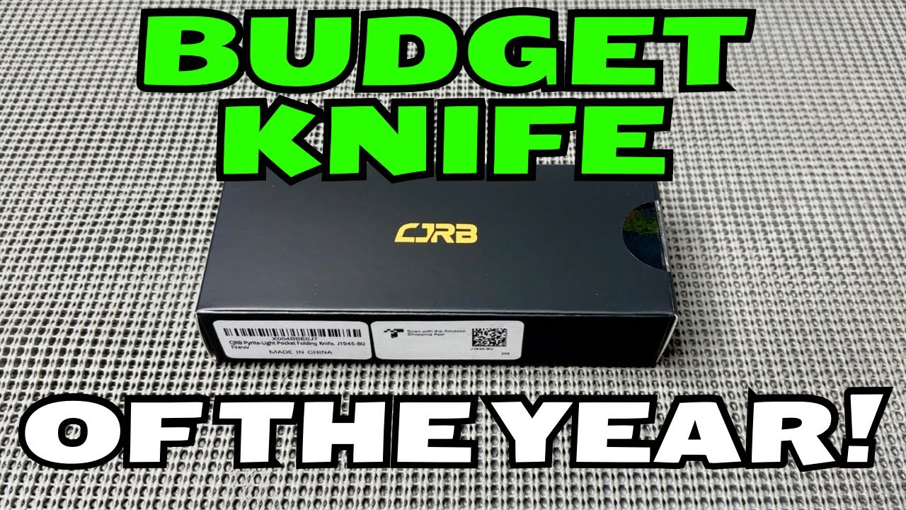 BUDGET KNIFE OF THE YEAR! CJRB PYRITE LIGHT!