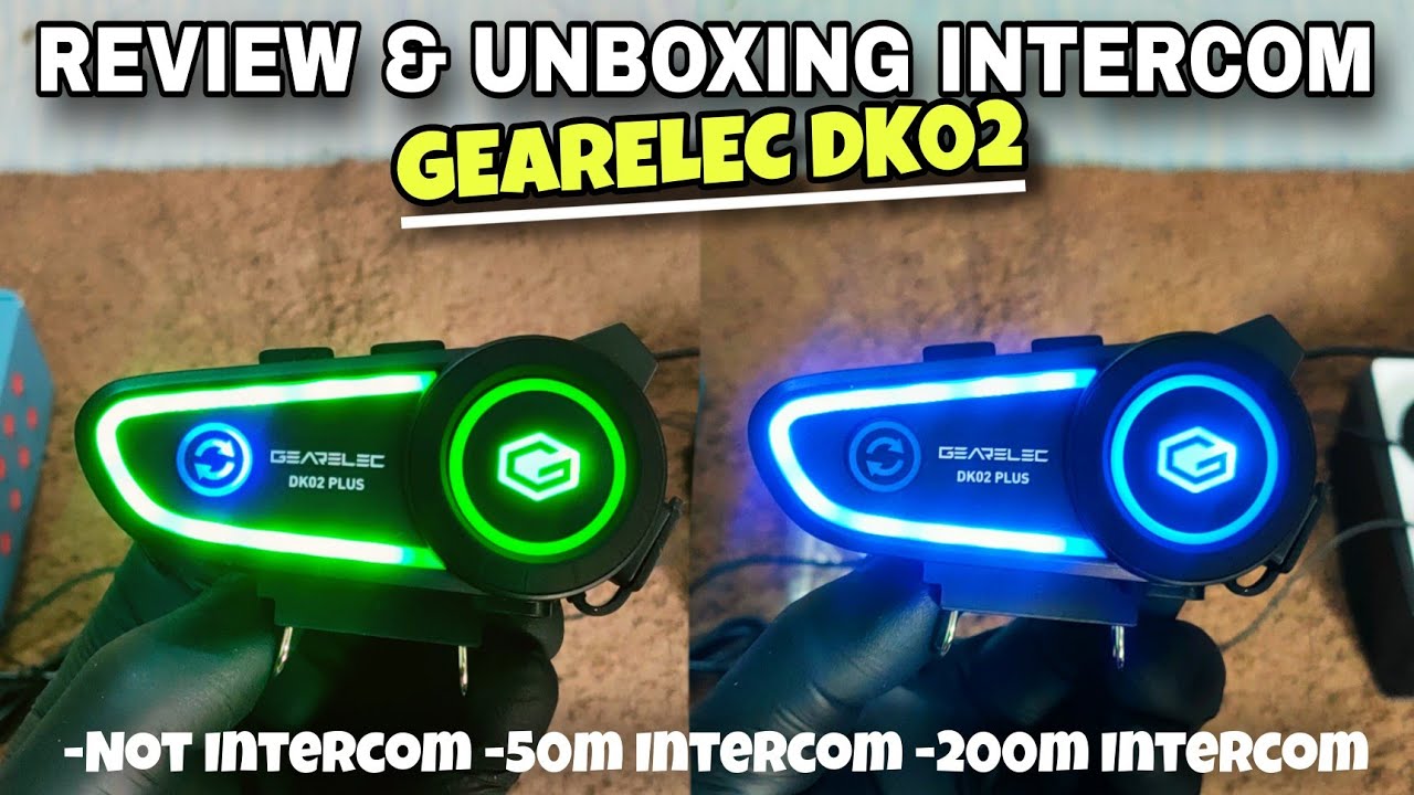 REVIEW & UNBOXING INTERCOM GEARELEC DK02