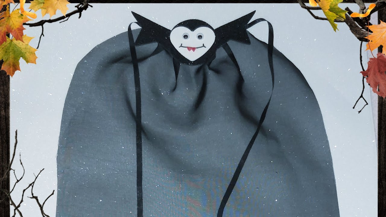 Capa de morcego Pet (Halloween)