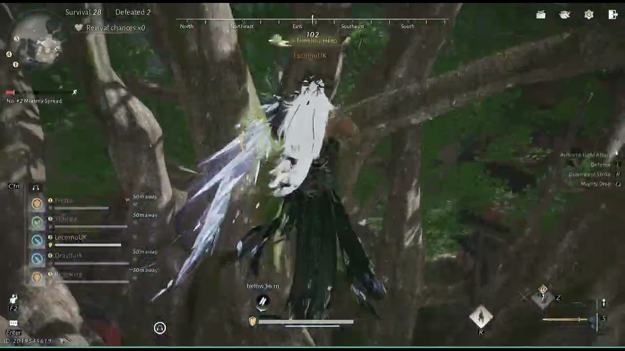 5 Person Perception Forest Mythic Win - Winning with 1 AFK
