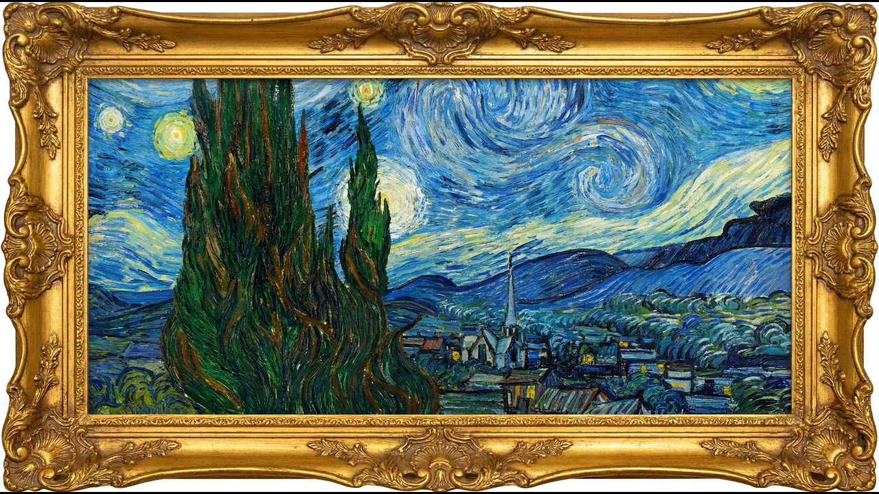 Frame Art TV Wallpaper 12h | Samsung Frame TV Art 4K | Artistic Painting Style