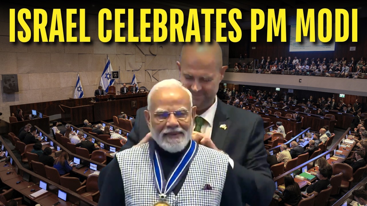 Israel Parliament Awards PM Modi With Highest Honour of the Knesset