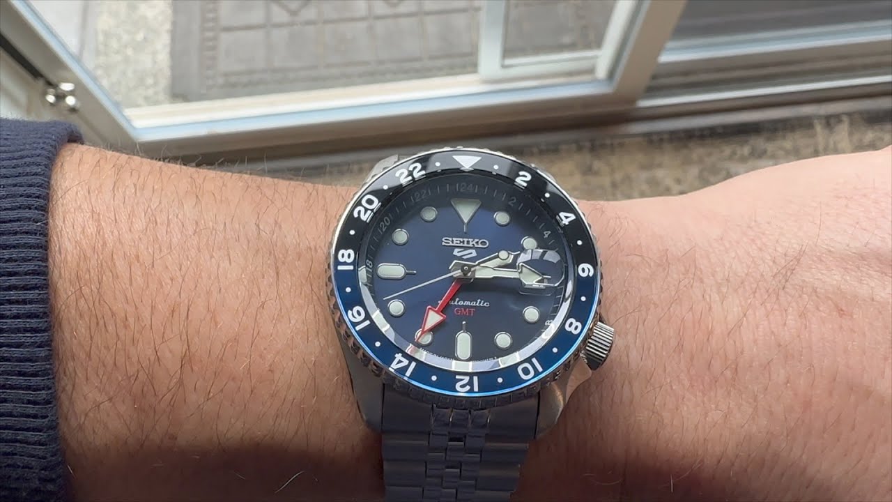 Посмотрите это, прежде чем покупать Seiko SSK003 GMT. Распаковка, размеры и первые впечатления от...