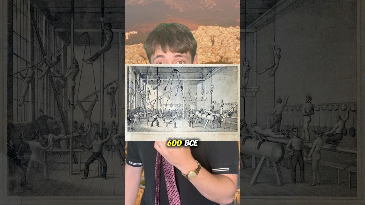 The First Gym of Ancient Greece #shorts #history #gymlife