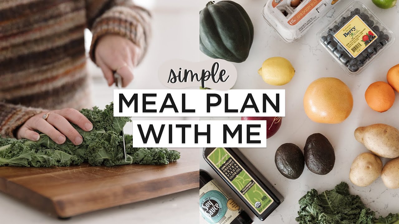 MEAL PLAN WITH ME | Planning + Shopping For a Week of Healthy (And Easy!) Meals
