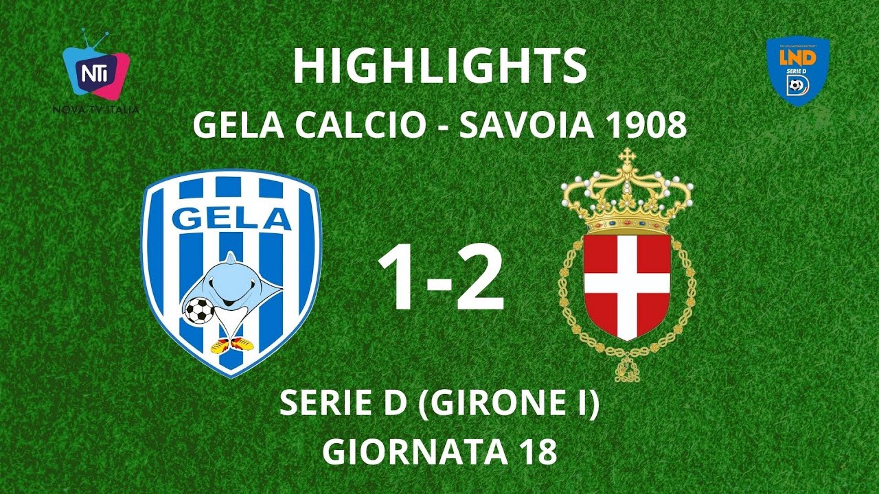 HIGHLIGHTS: GELA 1-2 SAVOIA