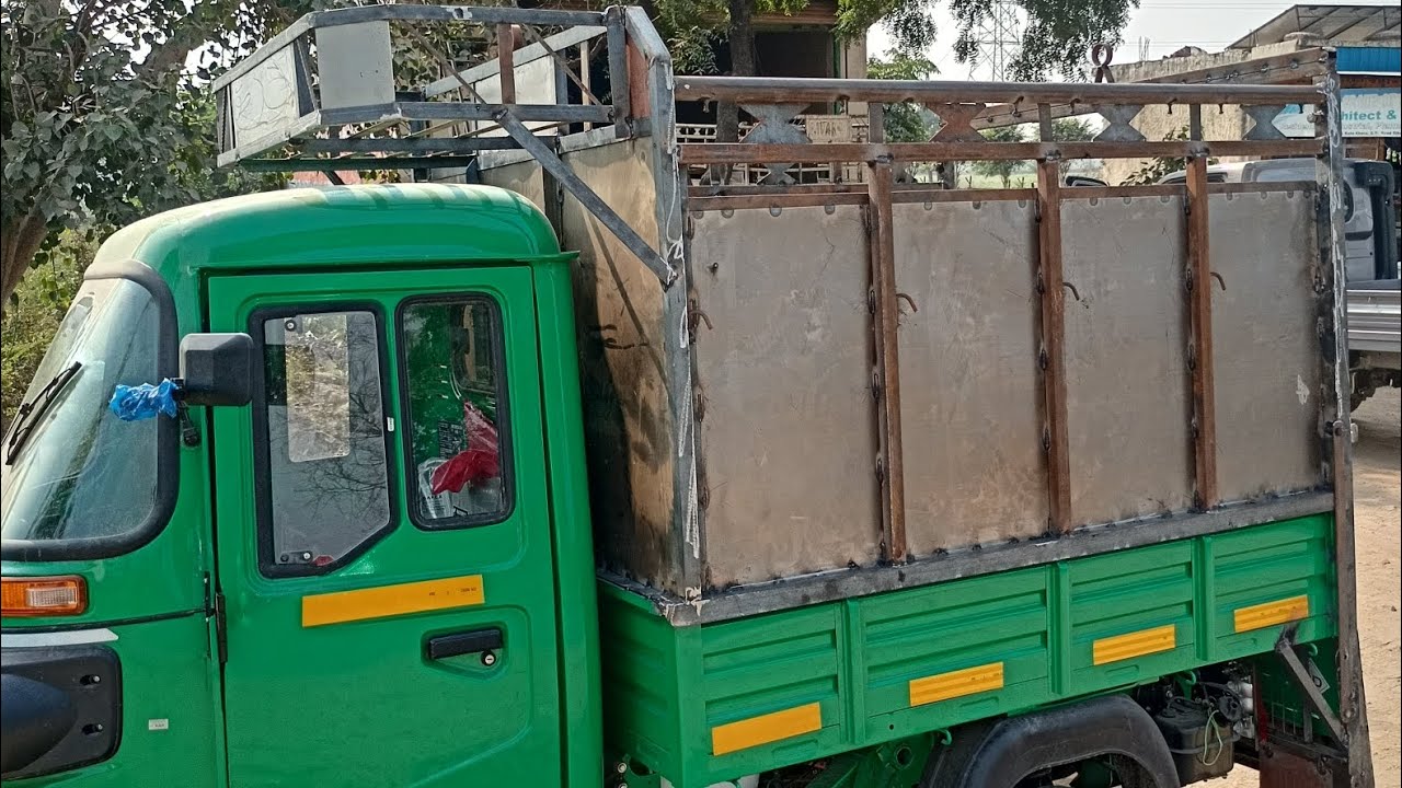 Bajaj Maxima body work ! 8267830450 देखलो भाईयो काम केसा हुआ है आजाद बॉडी मेकर के यहां 🙏