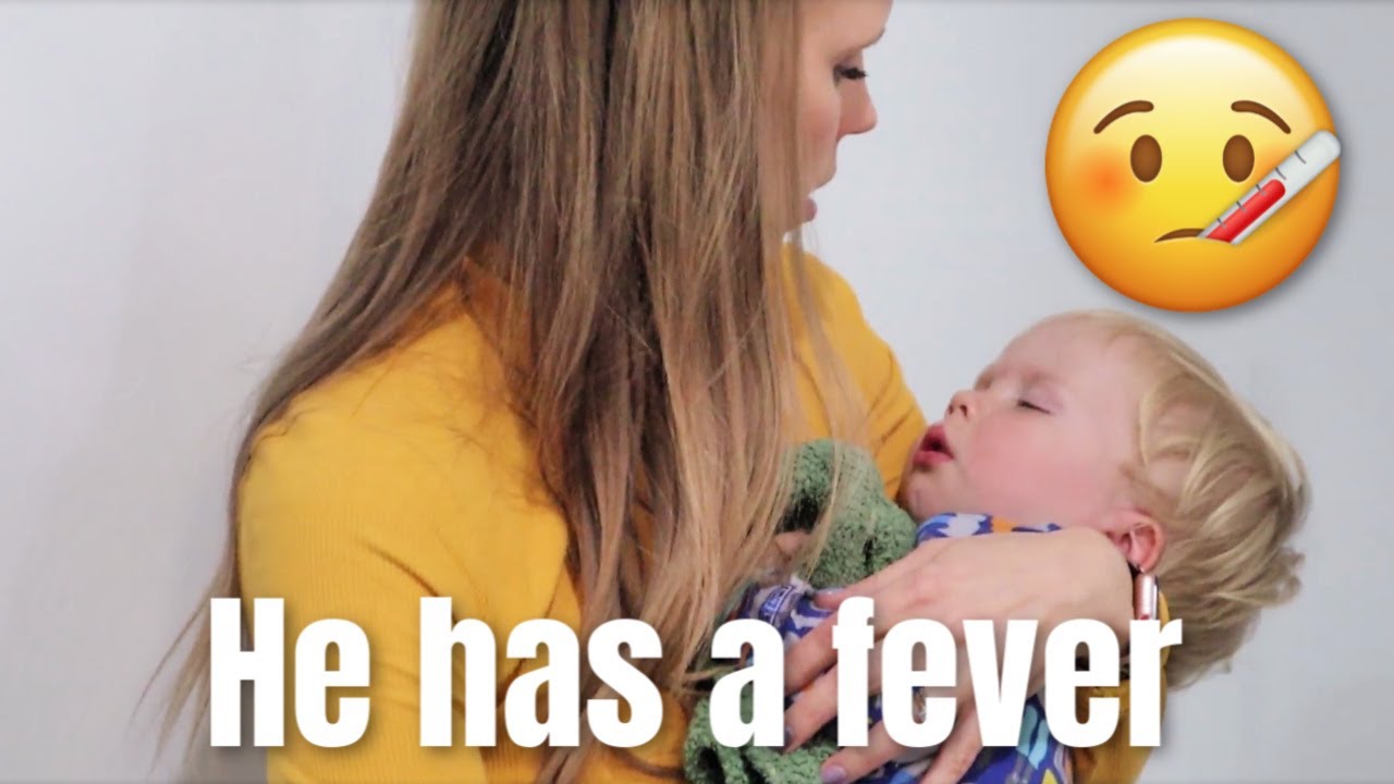 Cancelled school! Baby is sick fever. 🤒So many emotions!