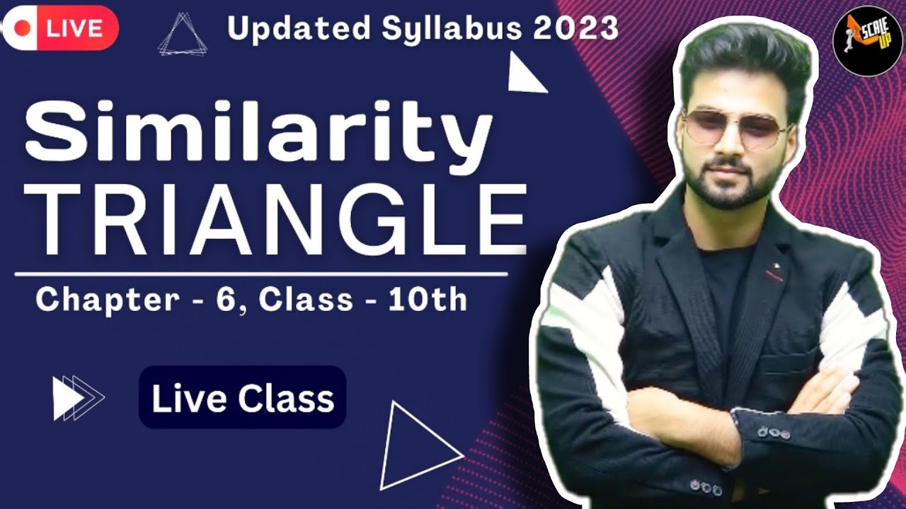 Similarity of Triangle | Exercise - 6.1 | Chapter - 6 | Class 10 | Maths Ncert | CBSE 2023